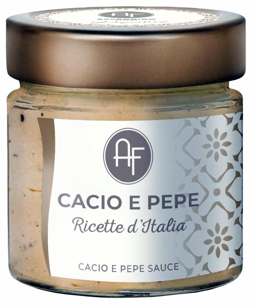 Cacio cheese and pepper sauce