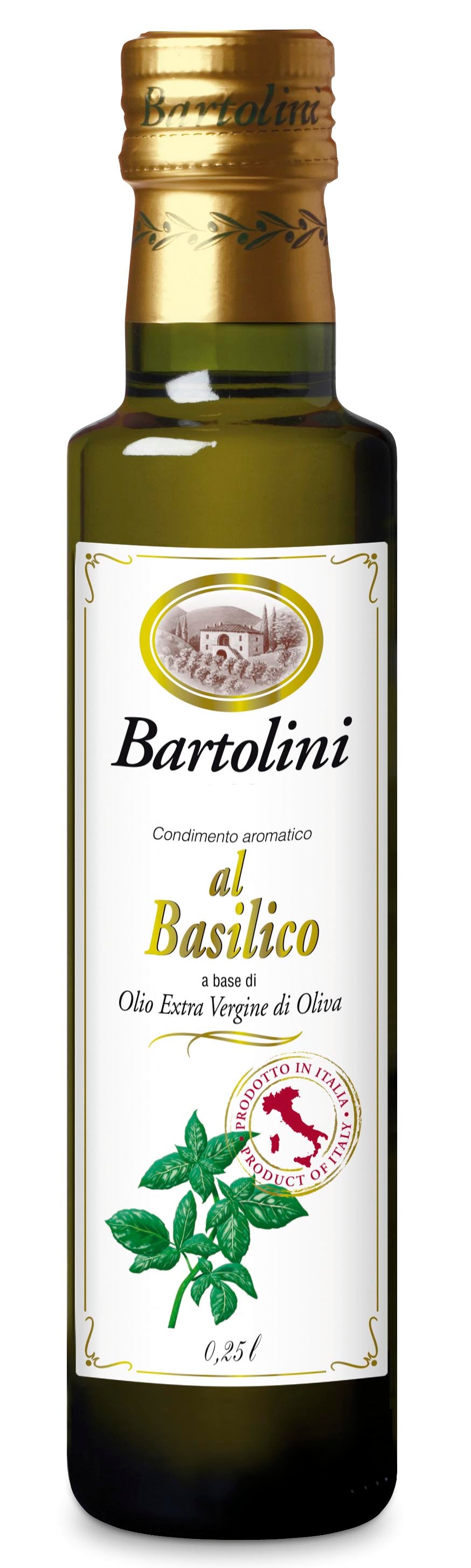 Extra virgin Olive Oil with Basil