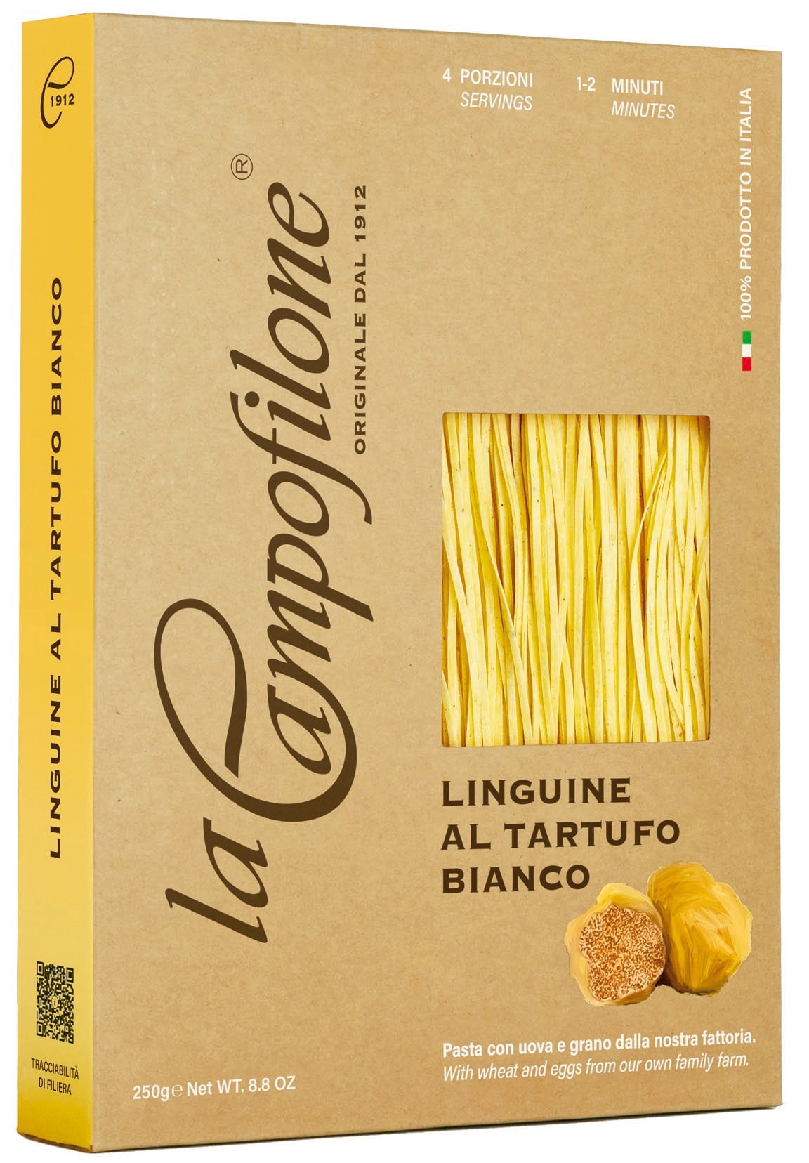 Linguine with white truffle
