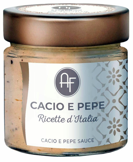 Cacio cheese and pepper sauce