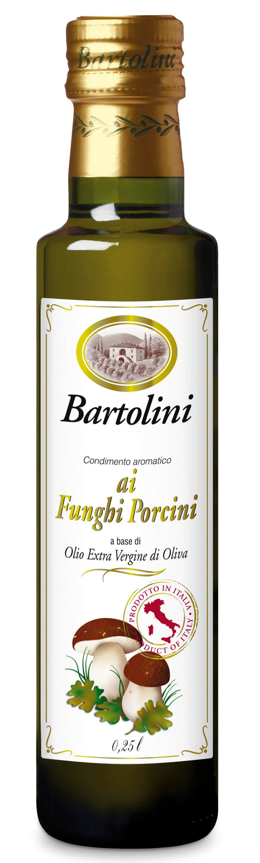 Extra virgin Olive Oil with Porcini mushroom 