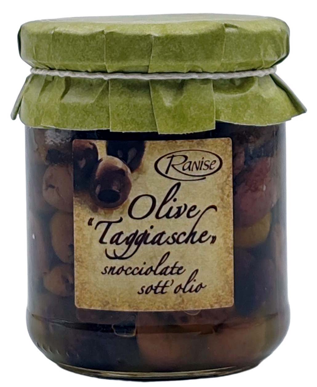 Jar of Olive Taggiasche