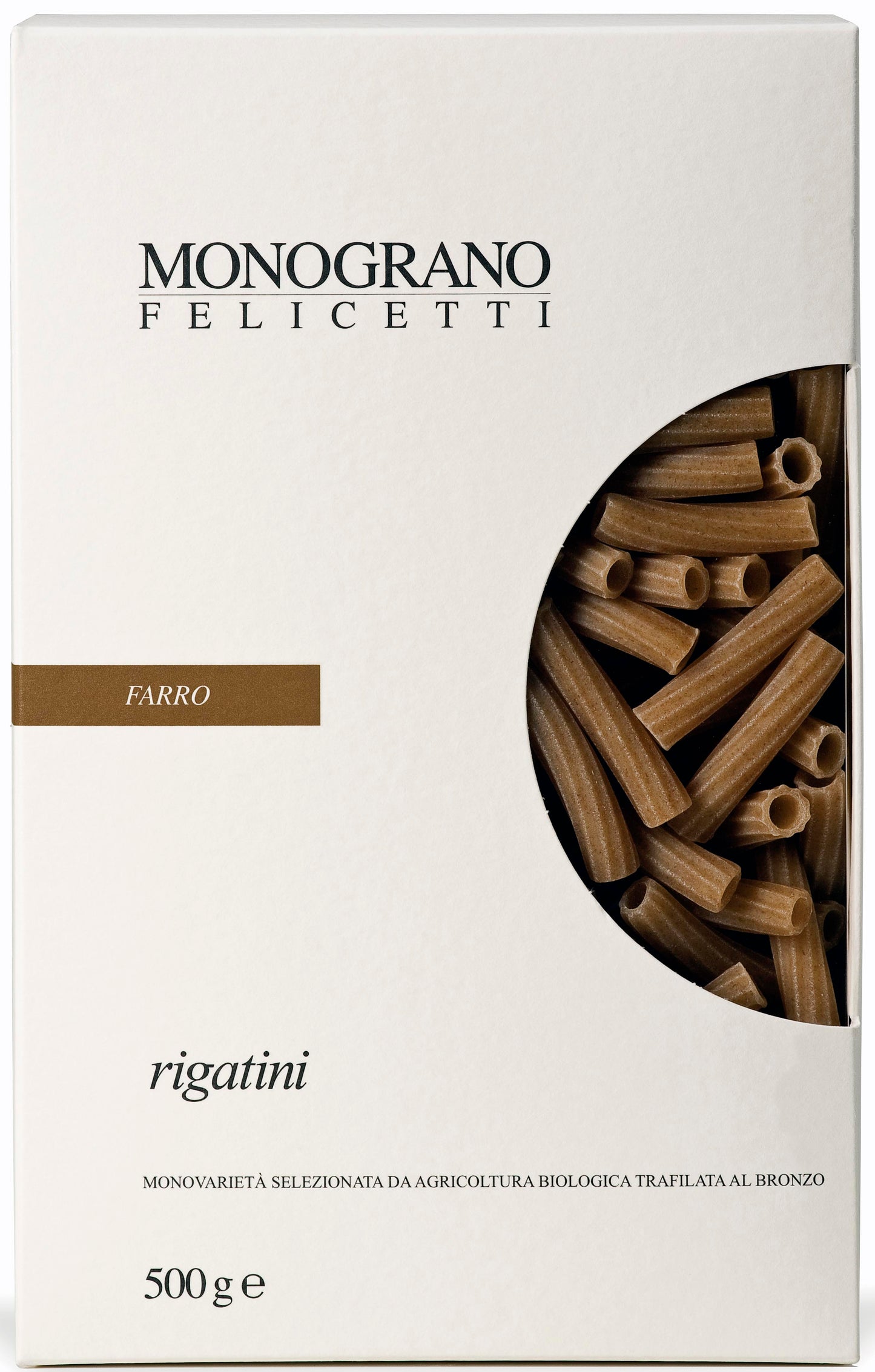 Farro Rigatini - Spelt Pasta