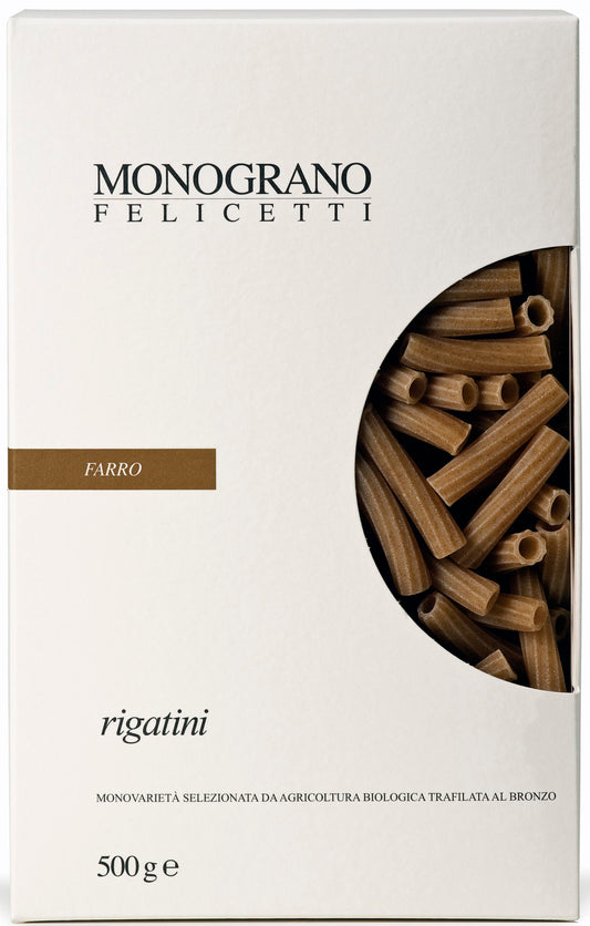 Farro Rigatini - Spelt Pasta