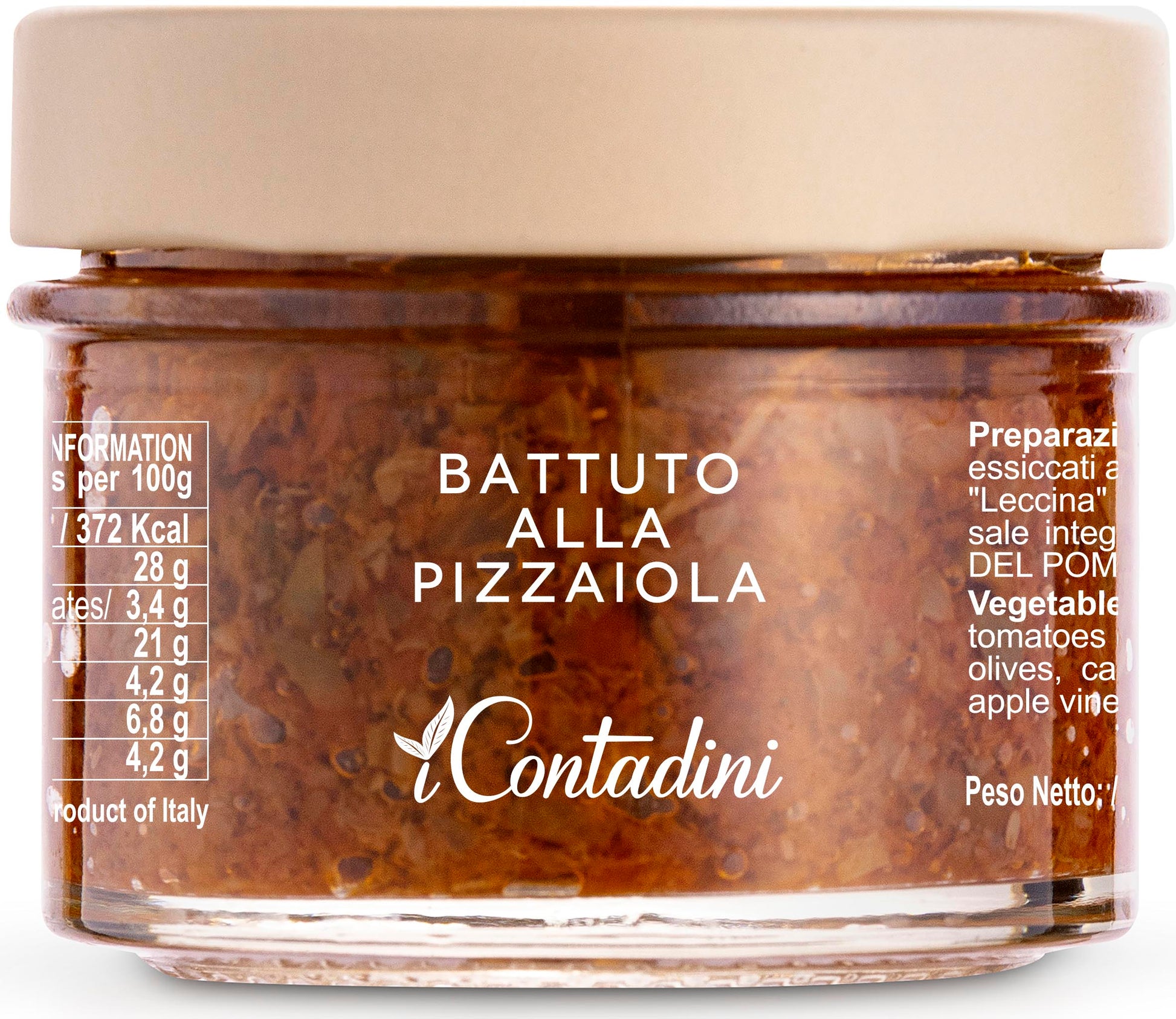 Pizzaiola pate condiment 