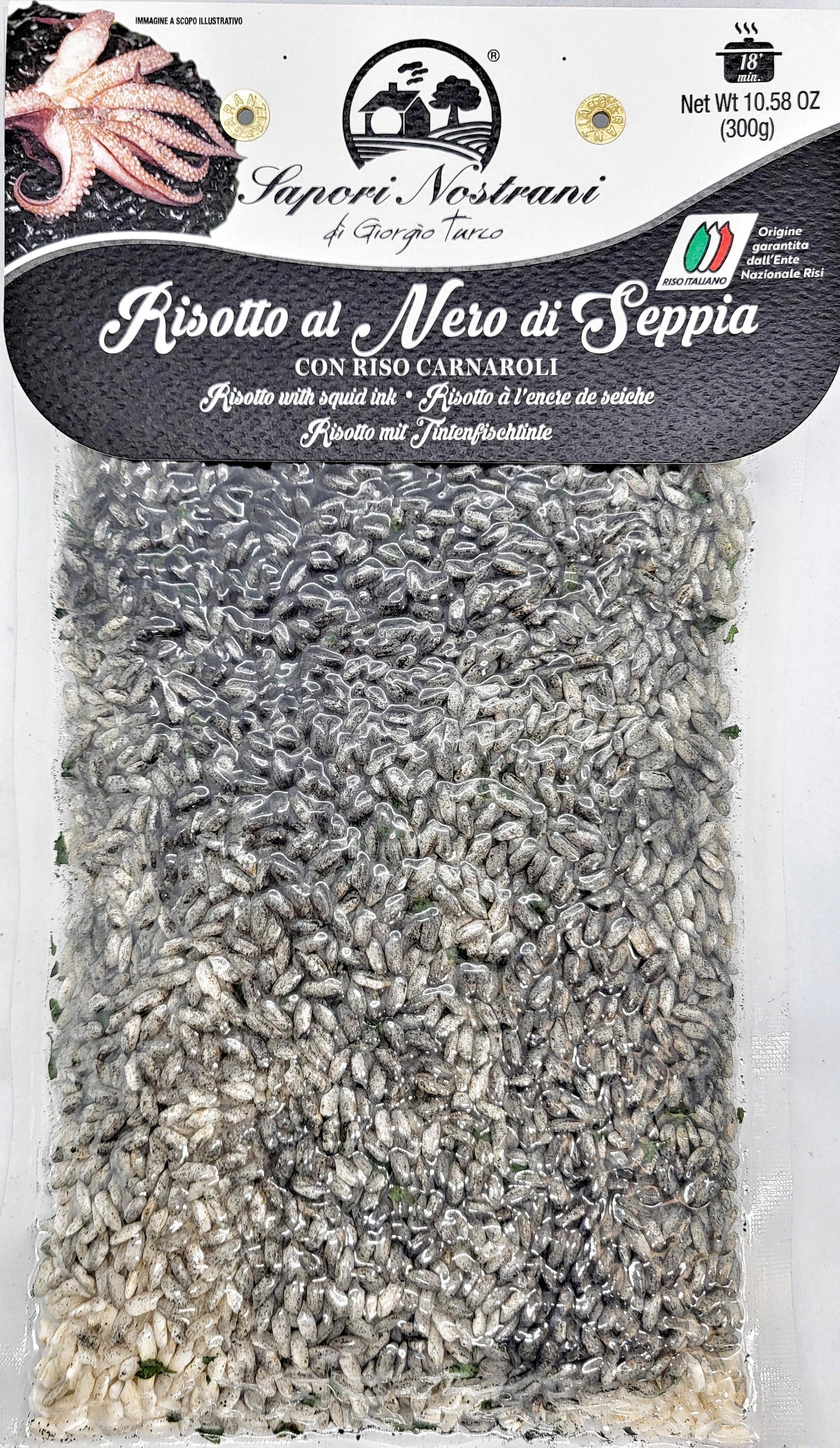 Squid Ink Risotto