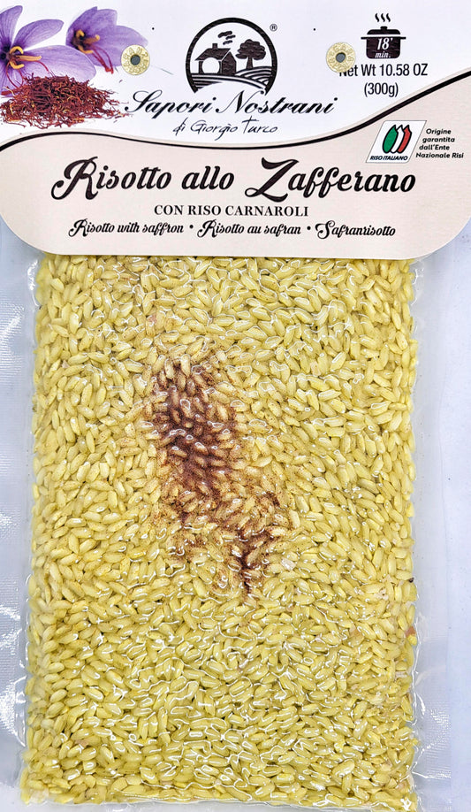Risotto with saffron rice