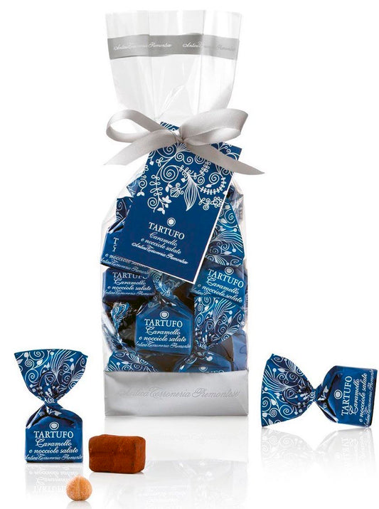 Caramel and Salty Hazelnuts Sweet Truffles